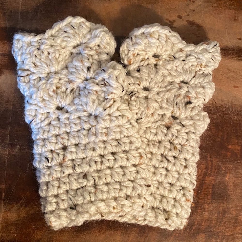 Crochet Fingerless Wrist Warmers Texting Gloves IV